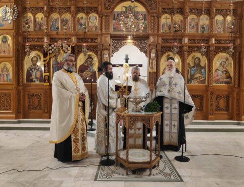 Αναχώρηση Ιερού Λειψάνου Αγίας Άννας από τον Ιερό Ναό Αγίων Θεοπατόρων Ιωακείμ και Άννης Νέας Ευκαρπίας