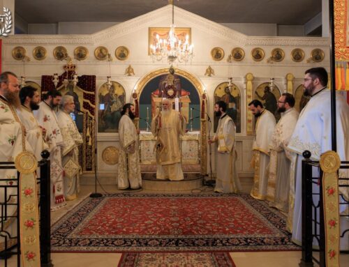 Υποδοχή Λειψάνου και Αρχιερατική Θεία Λειτουργία στον Ι.Ν. Αγίου Ιωάννου του Θεολόγου Μετεώρων