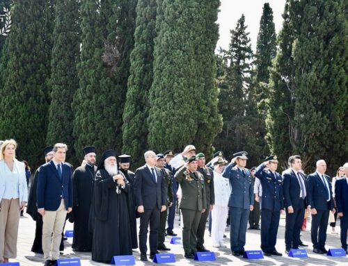 Εορτασμός της Εθνικής Αντίστασης 1941-1944 στα Συμμαχικά Κοιμητήρια Ζέιτενλικ