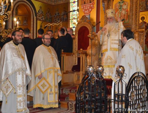 Κυριακή της Πεντηκοστής στον Ιερό Ναό Ευαγγελισμού Ευόσμου