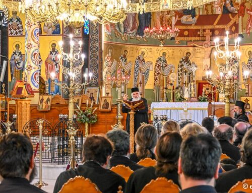 Ιερατική Σύναξη στον Ι. Ν. Ευαγγελισμού Ευόσμου 