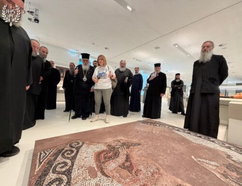 ΕΠΙΣΚΕΨΗ ΤΟΥ ΚΛΗΡΟΥ ΤΗΣ ΙΕΡΑΣ ΜΗΤΡΟΠΟΛΕΩΣ ΝΕΑΠΟΛΕΩΣ ΚΑΙ ΣΤΑΥΡΟΥΠΟΛΕΩΣ ΣΤΟ ΝΕΟ ΜΟΥΣΕΙΟ «ΘΕΣΣΑΛΟΝΙΚΕΩΝ ΜΗΤΡΟΠΟΛΙΣ»