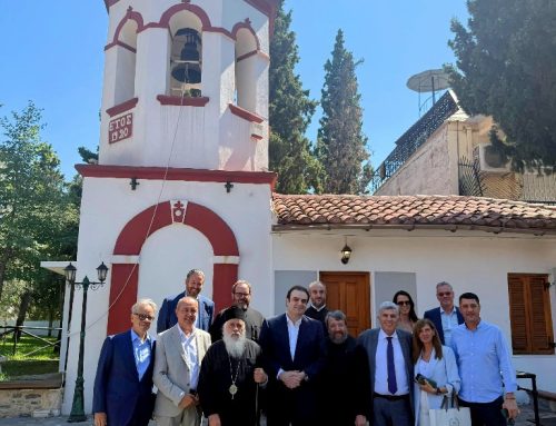 Ο Πρόεδρος του Eurogroup Κυριάκος Πιερακάκης σε Δομές της Ιεράς Μητροπόλεως Νεαπόλεως και Σταυρουπόλεως
